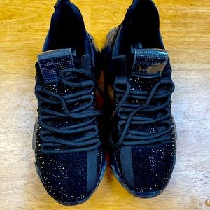 Steve Madden Maxima rhinestone sneakers